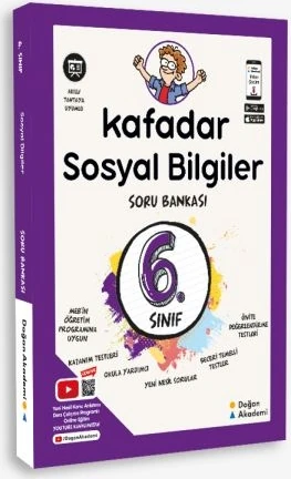 Doğan Akademi 6.Sınıf Kafadar Sosyal Bilgiler Soru Bankası