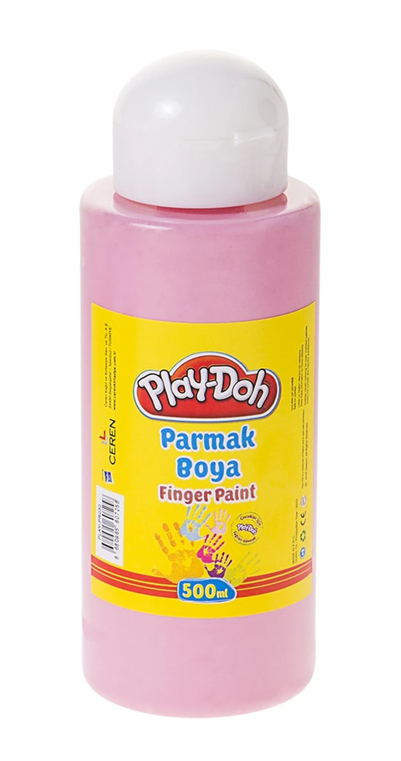 Play-Doh Parmak Boyası 500 Ml. Pembe Play-Pr010