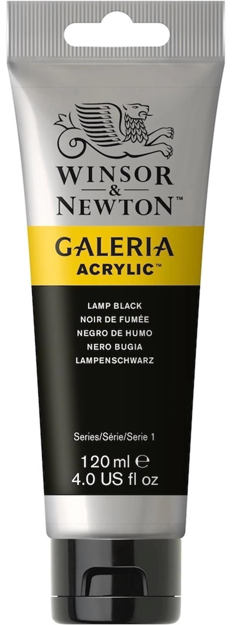 W&N Akrilik Boya Galerıa 120 Ml Lamp Black 337 Wn-2131337