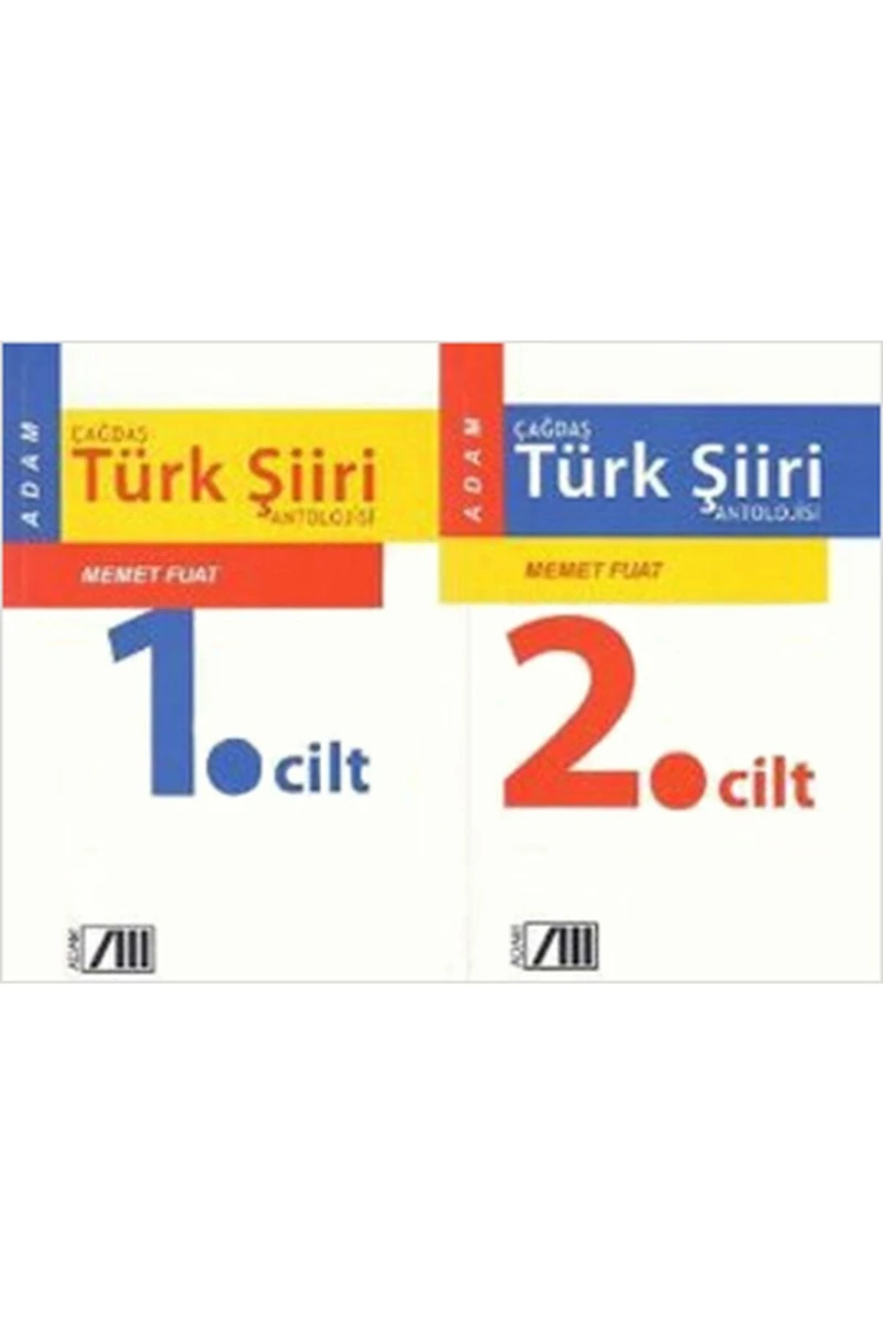 Çağdaş Türk Şiiri Antolojisi(2 Cilt) - Memet Fuat