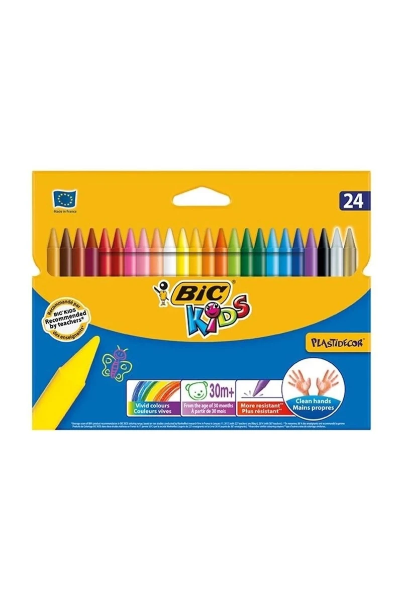 Bic 8297722 Silinebilir Pastel 24 Renk