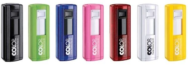 Colop Kaşe Cep Tipi 20 14X38 Mavi 15314003