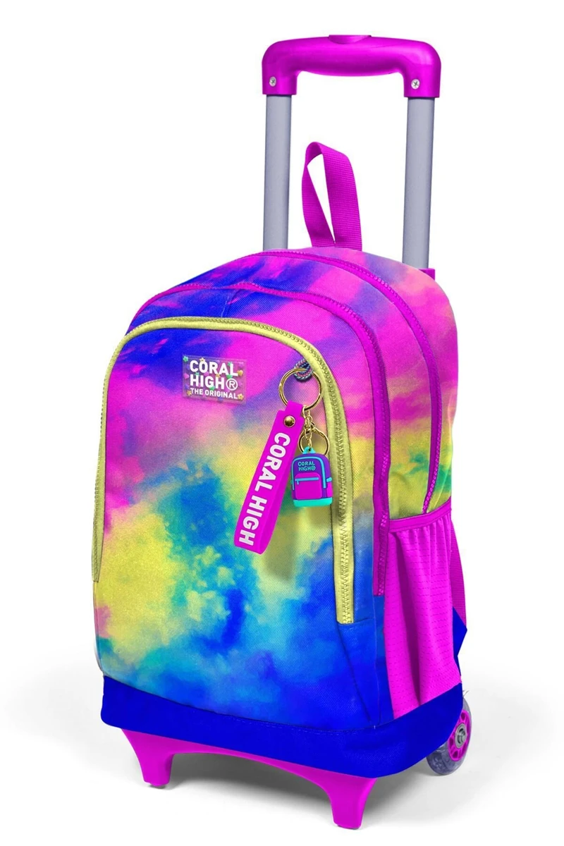 Yaygan Coral High Çekçek Sırt Çanta Işıklı Tekerlek 23957