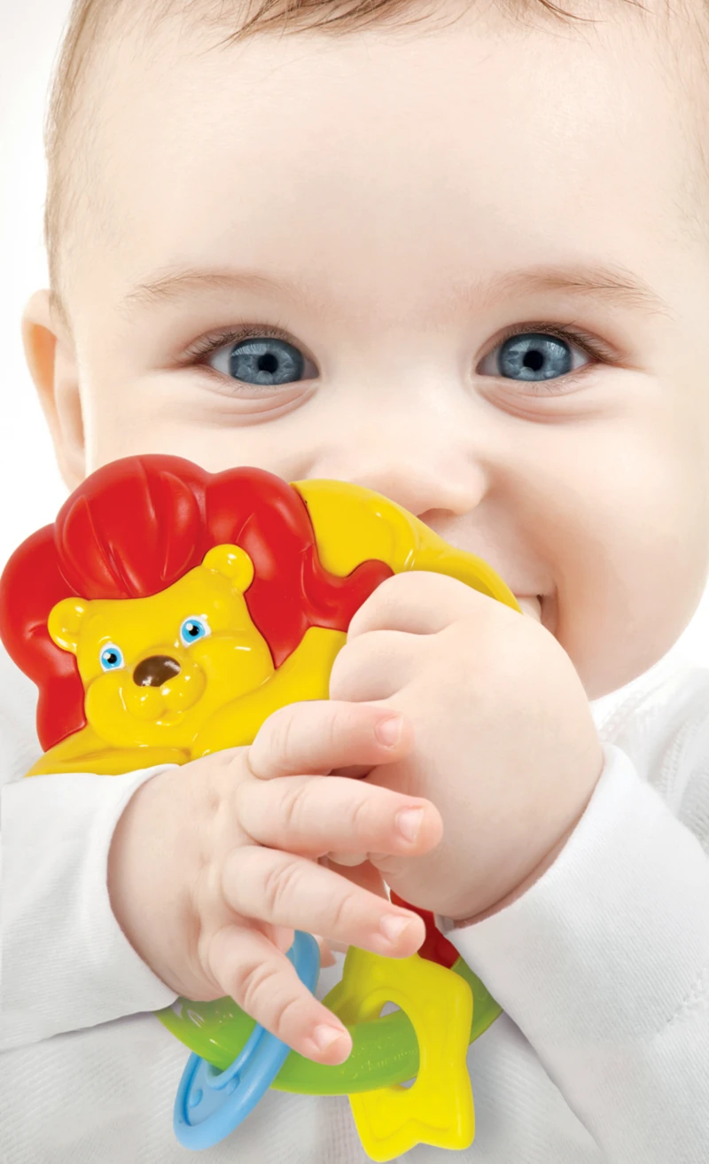 Baby Clementoni Diş Kaşıyıcı Aslan Çıngırak