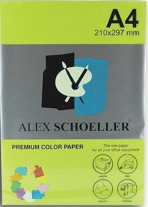 Alex Alx-721 Fos.Fotokopi Kağıdı A4 80Gr 500Lü Yşl