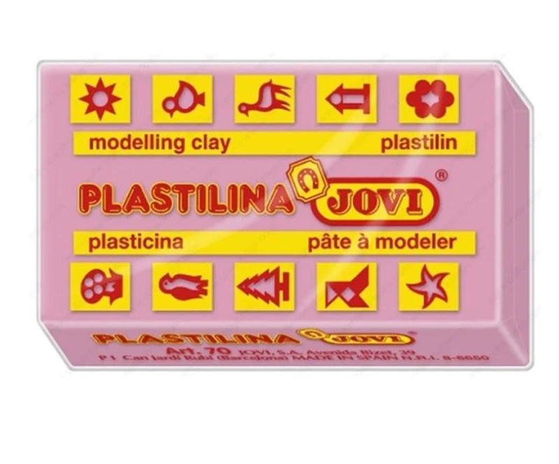 Jovi Oyun Hamuru Plaka 50 GR Pembe 70/07