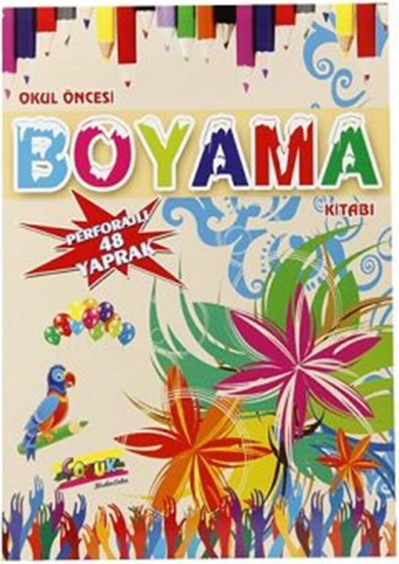 Keskin 241001-99 24*34 Ciltli Okul Öncesi Boyama