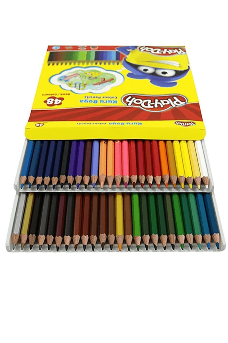Play-Doh 48 Renk Kuru Boya
