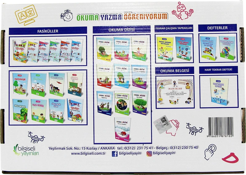 1. Sınıf Roboset ile Okuma Yazma Öğreniyorum