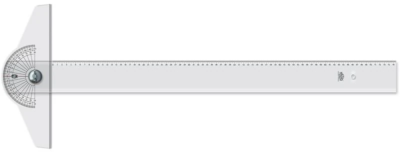 Hatas 01180 Minkale Baş.T Cetvli75Cm(Taksimatlı)*5