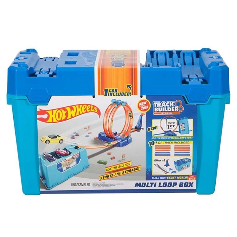 Mattel Flk89 Hot Wheels Track Builder Kutulu Uzman Serisi Yarış Seti*2