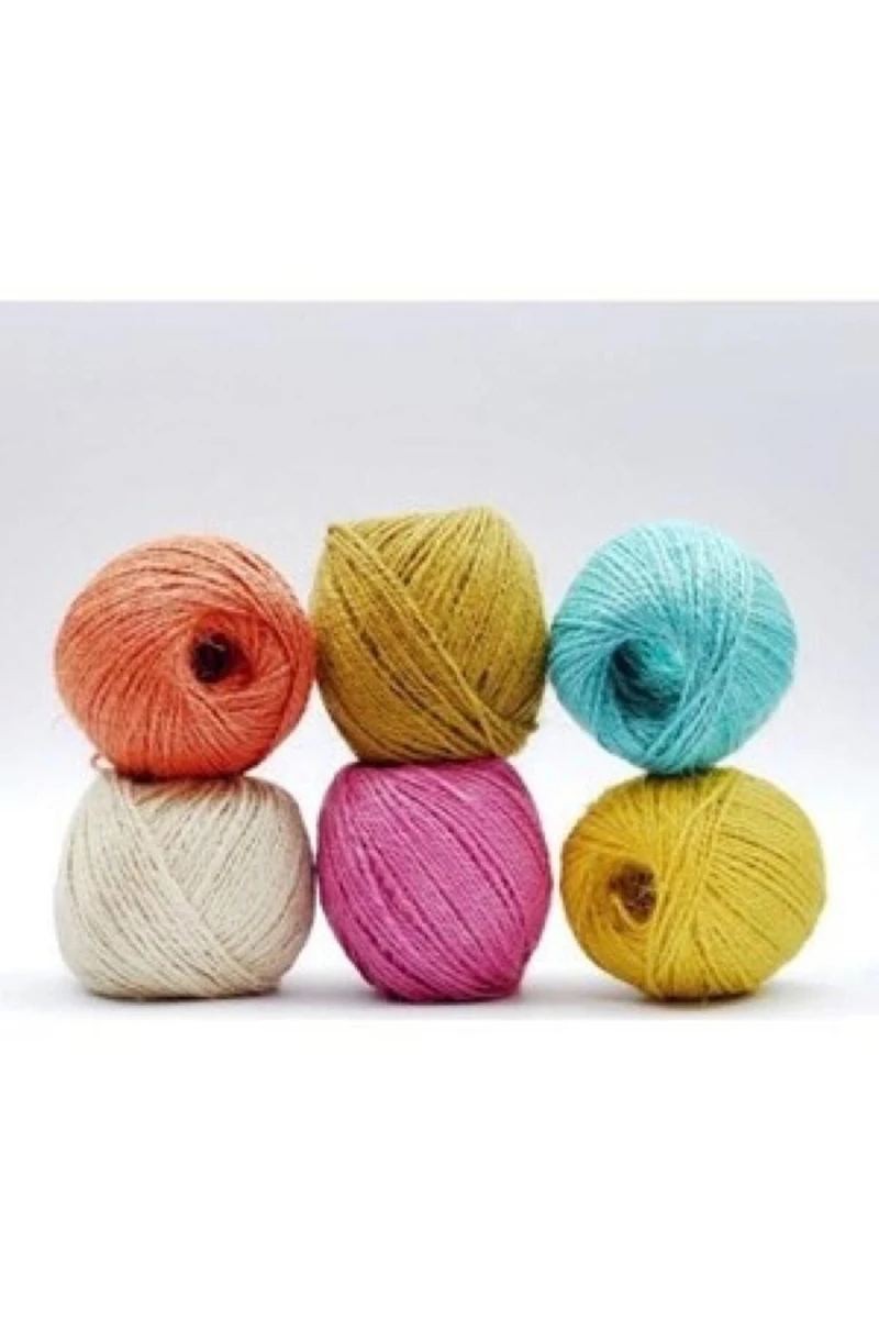 Puti Jut İp Renkli 30M