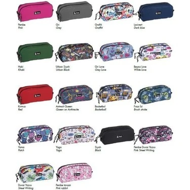 Okapi Kalem Çantası Karışık Desen OKP-108/AS