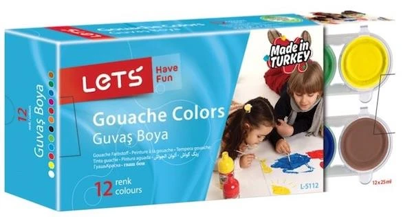 Lets Guaj Boya 25Ml 12 Renk L5112