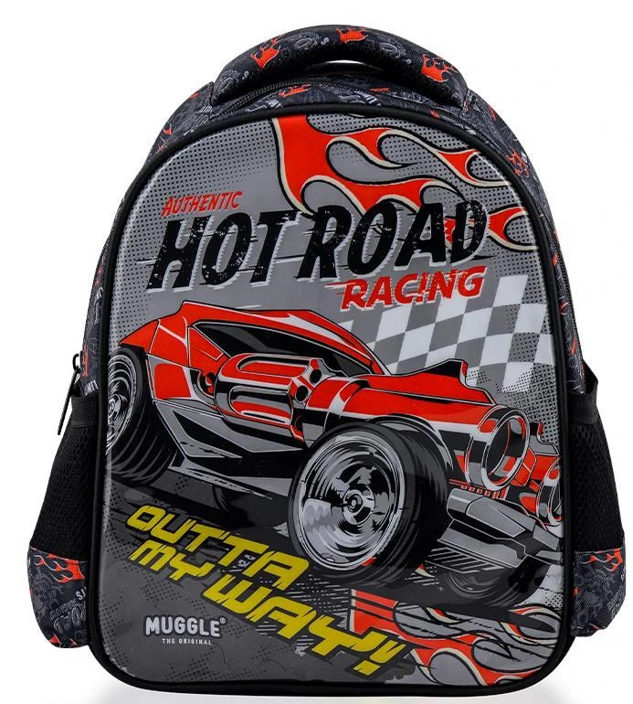 Muggle Anaokulu Çantası Drift Car Siyah Mu9499