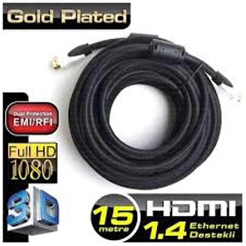 Dark DK-HD-CV14L1500 15mt Hdmi v1.4 3d led-lcd-ps3 Kablo
