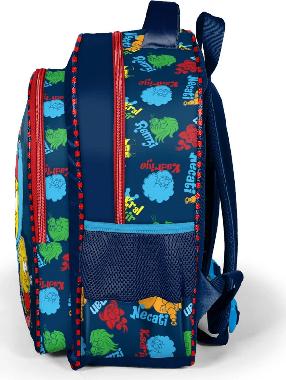 Kral Şakir Lacivert Anaokul Çantası-33106
