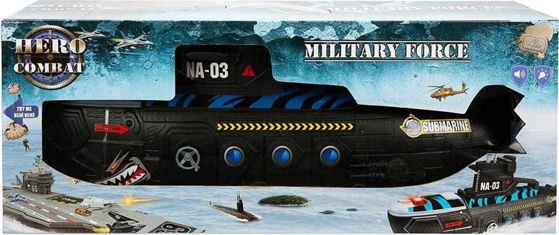 Sun-1828-113A Denizaltı Na-03 Ses/Işık 55Cm.