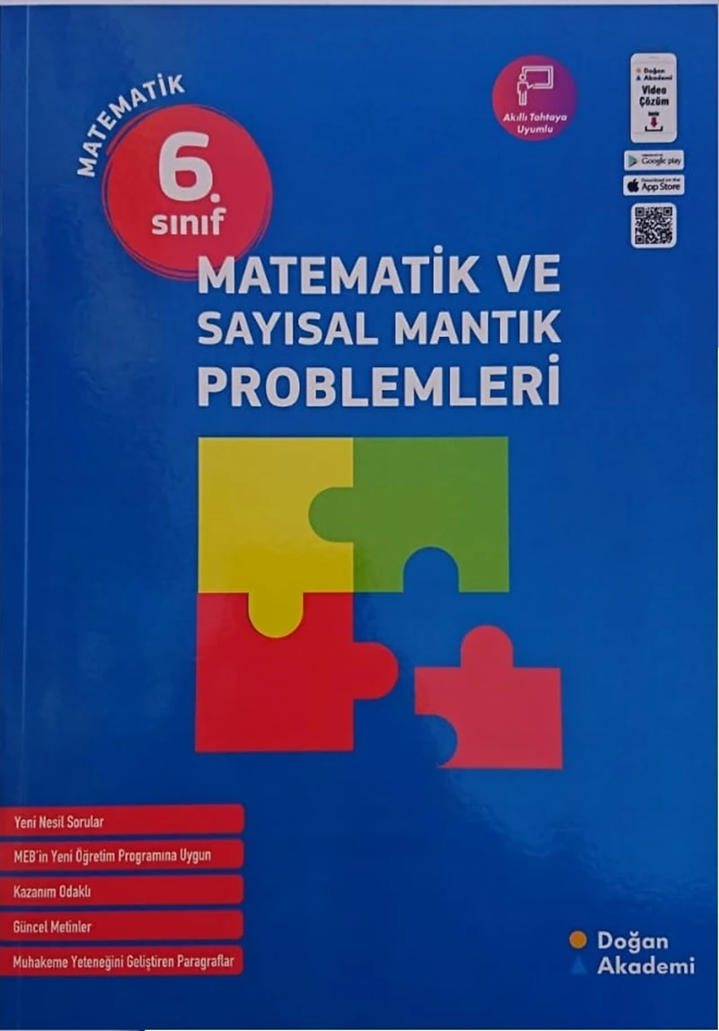 Doğan Akademi 6. Sınıf Matemat ve Say Mantık Problemleri