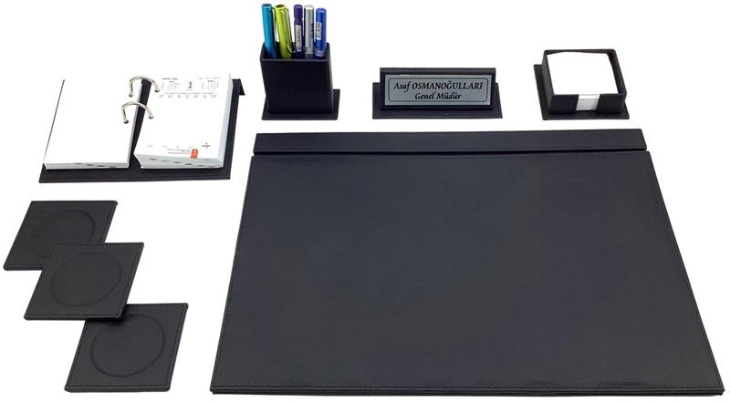 Inn Desıgn Sümen Takımı 5 Parça Ab-I Hayat Vintage Siyah Inn-St-1503