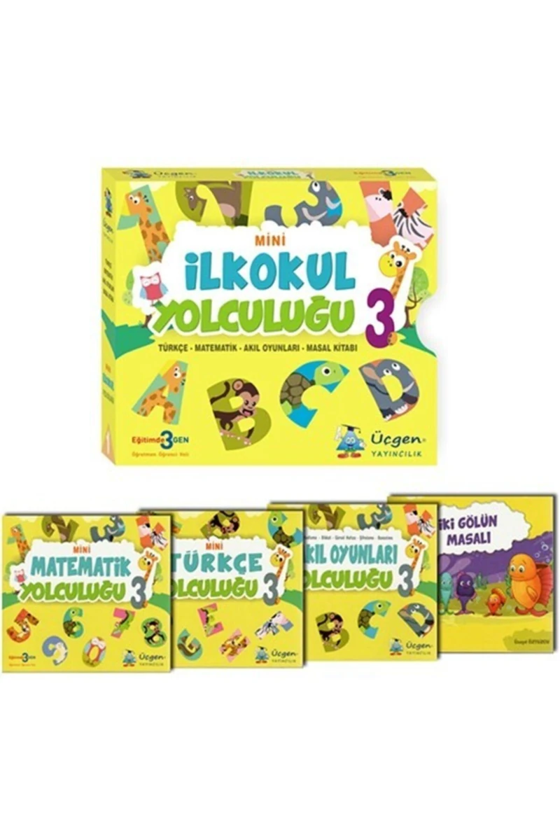 Üçgen Yayınları 3. Sınıf Mini Ilkokul Yolculuğu Seti