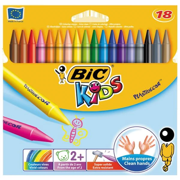 Bic 8297712 Silinebilir Pastel 18 Renk