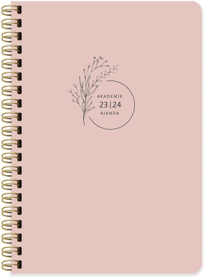 Keskin 830257-99 17*24 Spr.Akademik Ajanda - Mor Puantiye