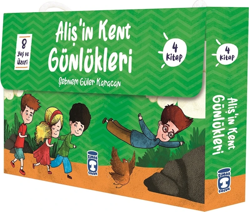 Alişin Kent Günlükleri - Set (4 Kitap) - Şebnem Güler Karacan