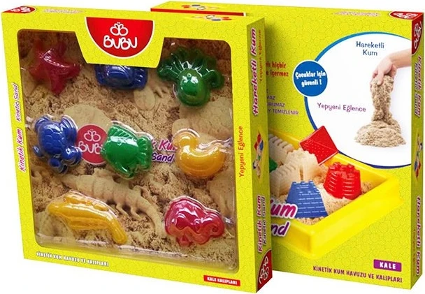Bubu Kinetik Kum Havuzu Ve Kalıplar Küçük