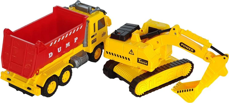 Kzl-998-44B Sesli Işıklı Kamyon Dozer Set *24