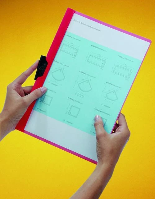 Durable Sıkıştırmalı Dosya Duraclıp 2200 30 Sf Kapasiteli Kırmızı 2200-K