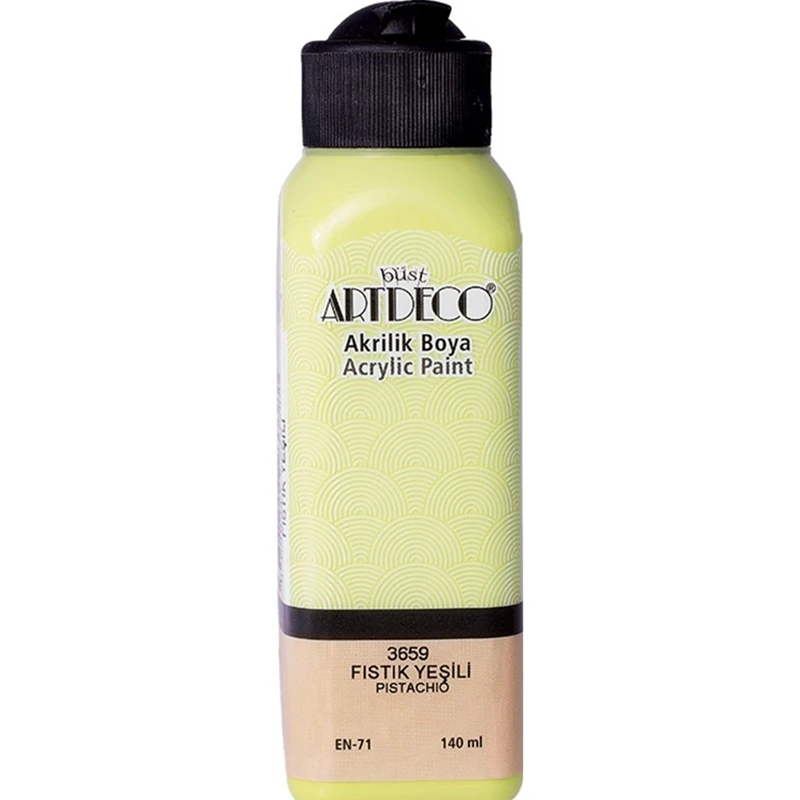 Artdeco Akrilik Boya 140 Ml Fıstık Yeşili Y-070R-3659