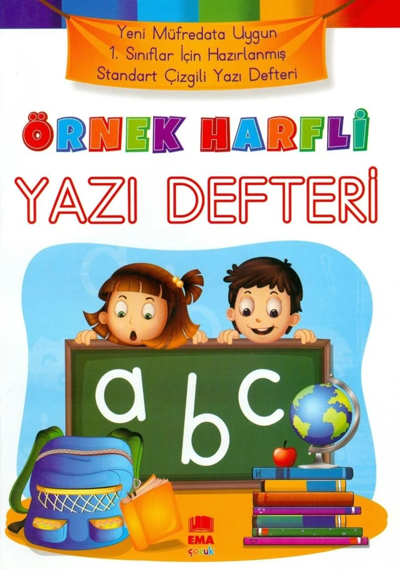 Ema Örnek Harfli Yazı Defteri