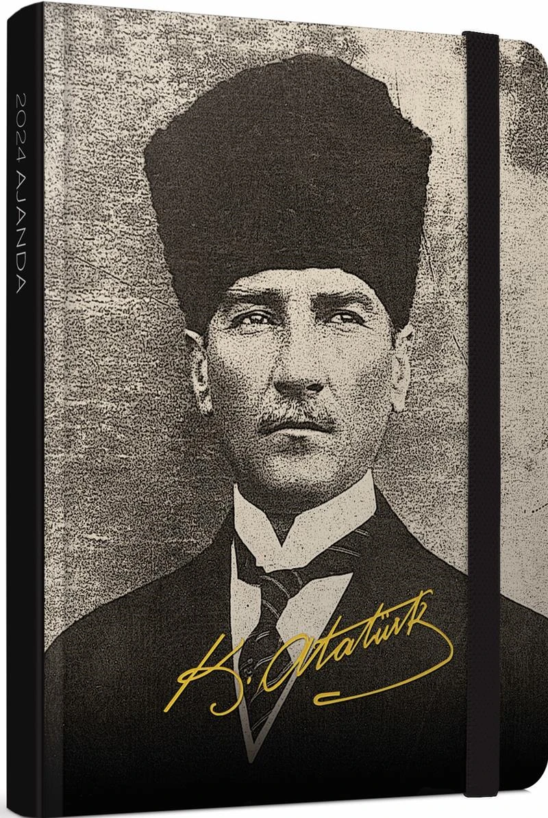Gıpta 0145-Akk Atatürk 9*14 Haft. Ajanda Defter