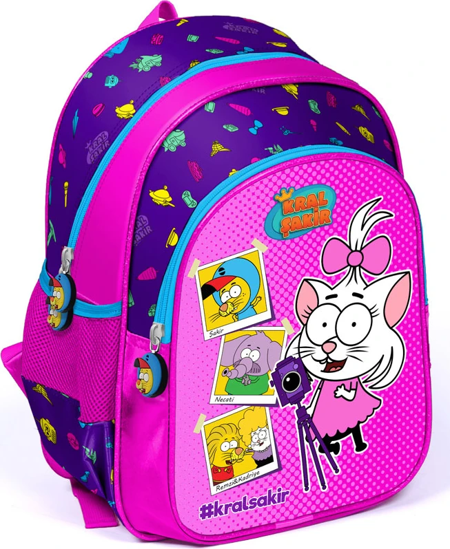 Kral Şakir Mor - Pembe Okul Çantası-33104