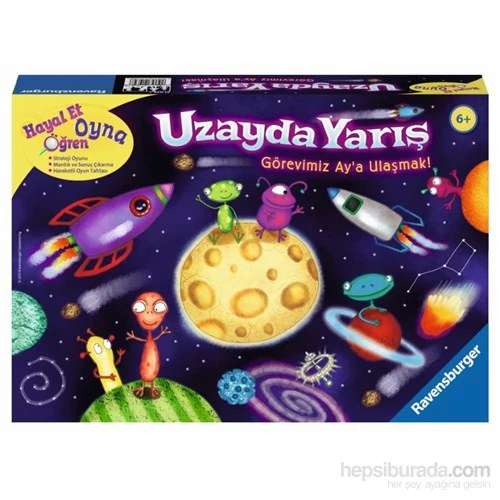 Ravensburger Uzayda Yarış Çocuk Kutu Oyunu