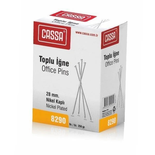 Cassa 8290 250Gr/28Mm Toplu İğne *60
