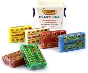 Jovi Kurum Oyun Hamuru 6 Renk Saklama Kabı 50 Gr 706