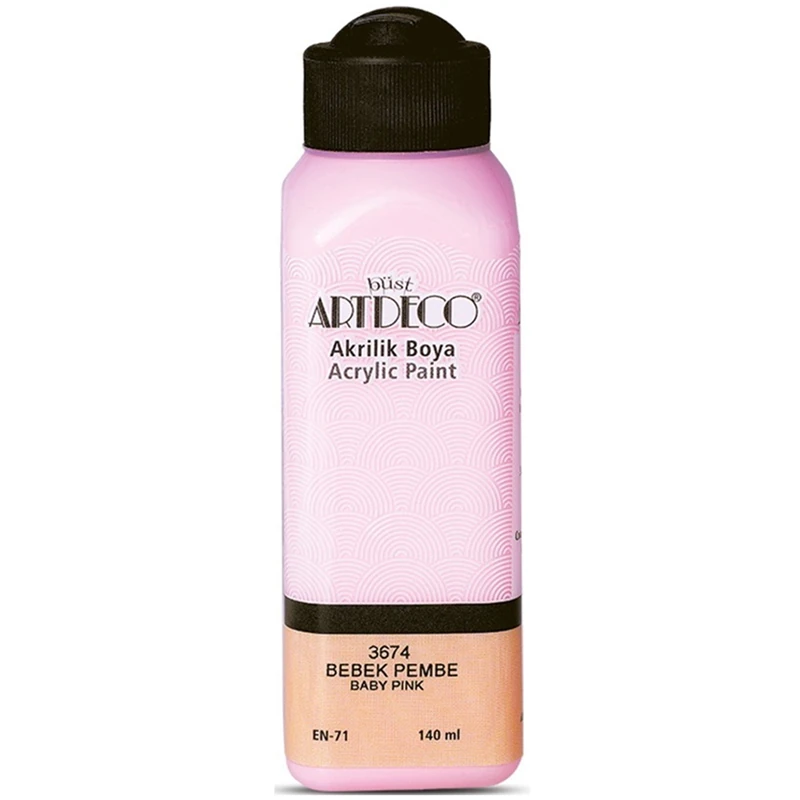 Artdeco Akrilik Boya 140 Ml Bebek Pembe Y-070R-3674