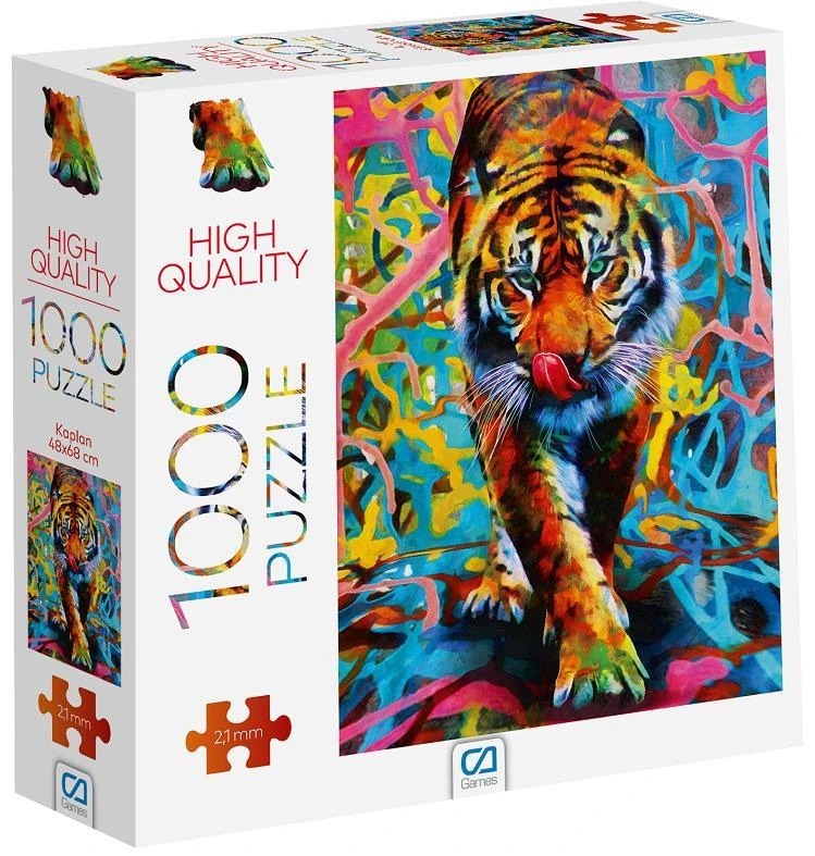 Ca Games Ca.7032 Puzzle 1000 Parça Kaplan