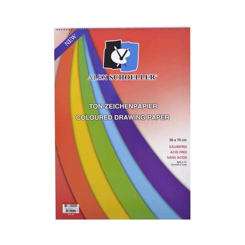 Alex Schoeller Fon Kartonu 50x70 Karışık Renkler 160 gr