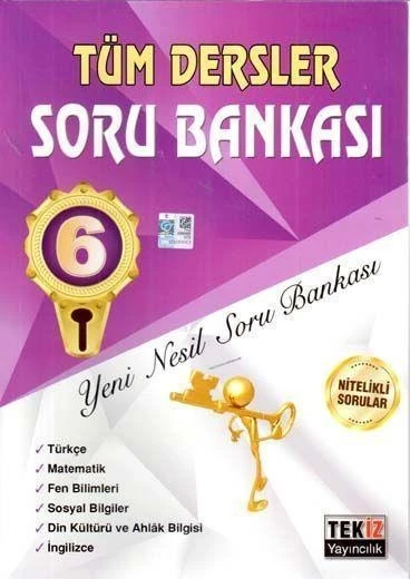 Tekiz 6.sınıf tüm dersler soru bankası