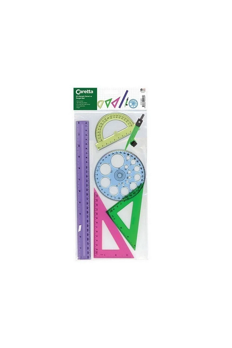 Caretta Ccsb-6001 Pergelli Cetvel Seti