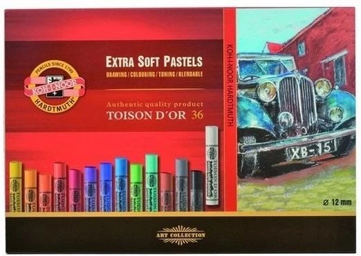 Kohınoor Set Extra Soft Dry Chalks 8555-036001Kz