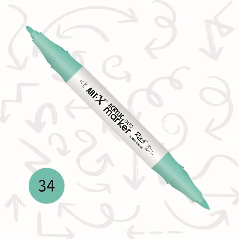 Art-X Acrylıc Marker Duo 34 Klm-17909-34