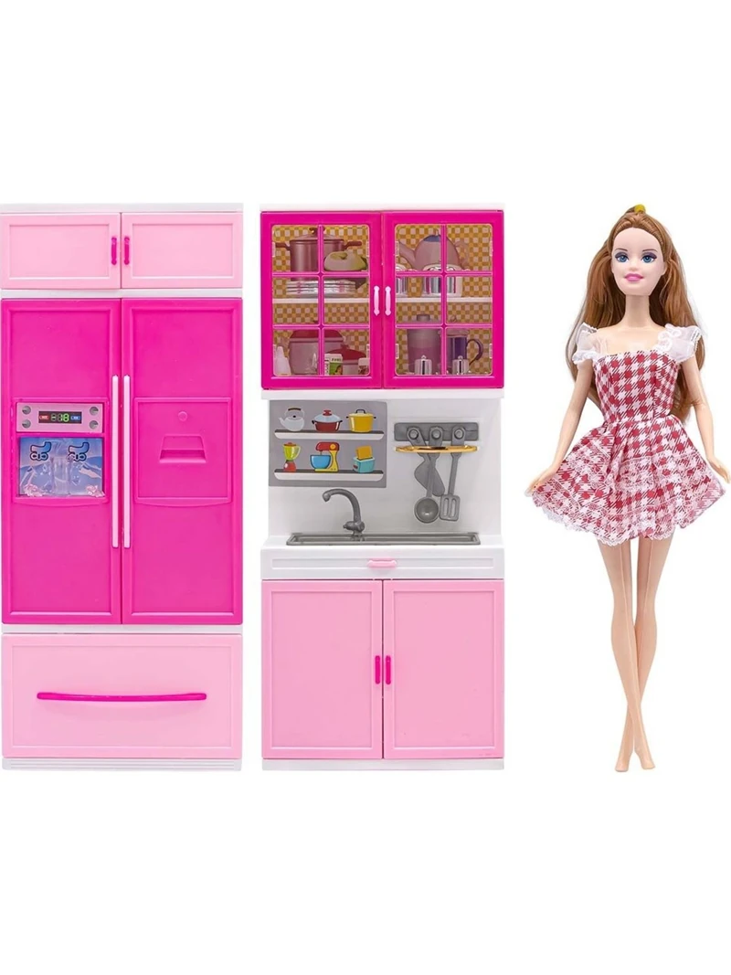 Anlily Ilk Mutfak Setim Bebekli Lavabo Buzdolabı