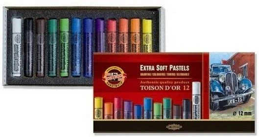 Kohınoor Set Extra Soft Dry Chalks 8552-012001Kz