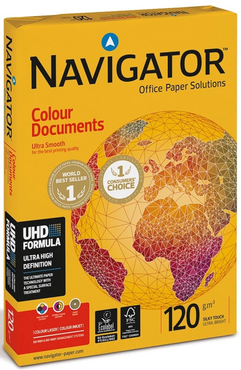 Navıgator Fotokopi Kağıdı A3 120Gr Colour Doc. 500 Lü