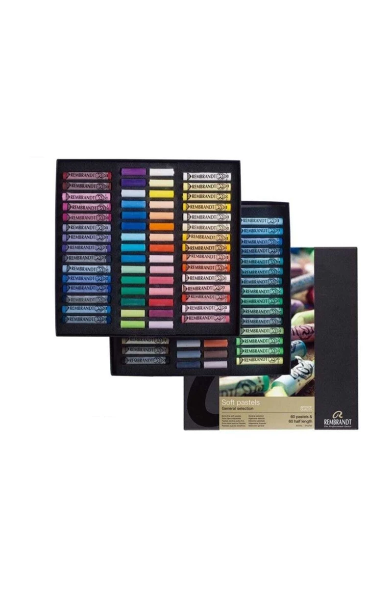 Talens Rem. Soft Pastel Set 120'Li (60 Tam Boy-60 Yarım Boy) Rt31823160