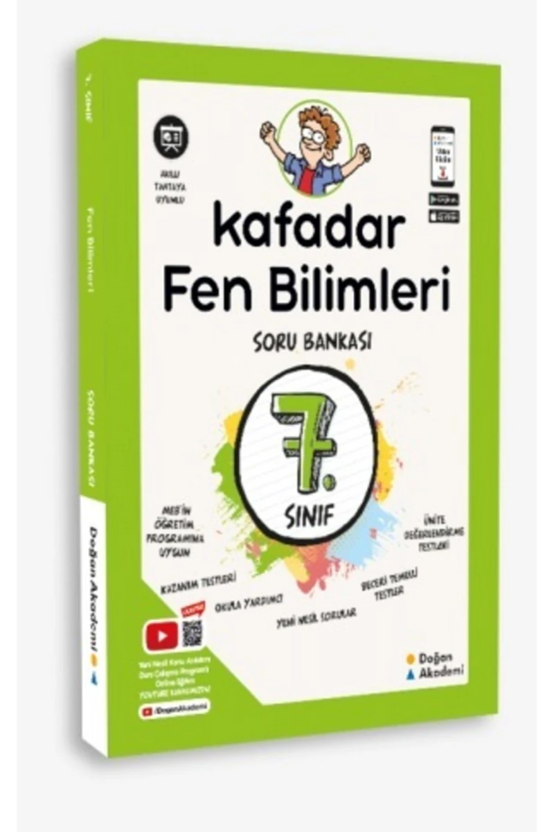 Doğan Akademi Kafadar 7. Sınıf Fen Bilimleri Soru Bankası